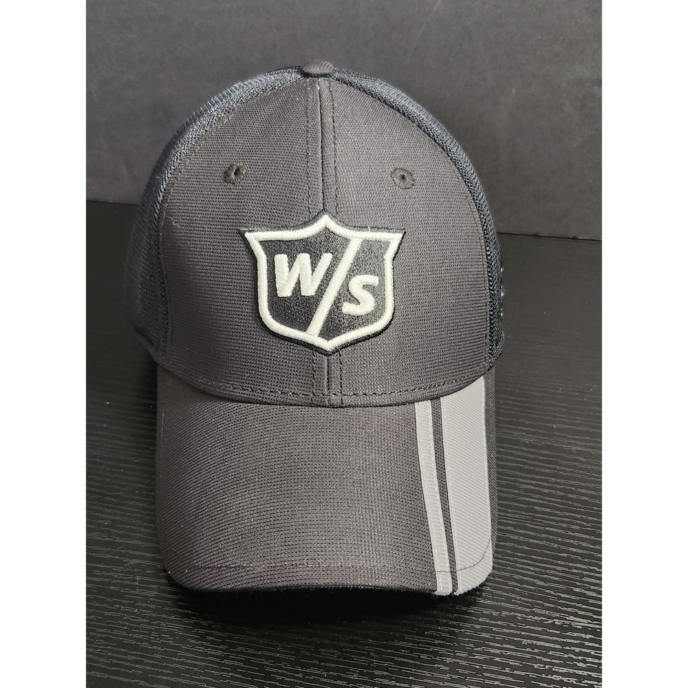 Wilson Staff Authentic FG Tour Golf‎ Hat Cap A Flex Black Fitted